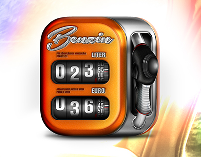 fuel calculator – Benzinrechner iOS App Icon