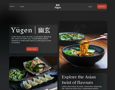 Yūgen food website