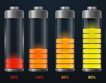 Battery charge indicator