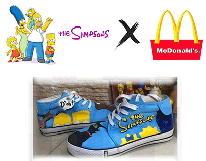 The Simpson x McD Design Shoes