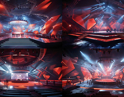 Event Stage Design Concept-AI