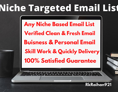 I will provide niche targeted verified email list