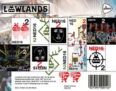 Stamps I created for Lowlands