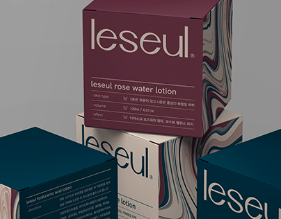 leseul cosmetic - branding & packaging