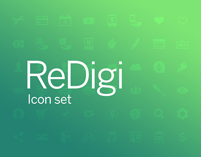 Icon set ReDigi