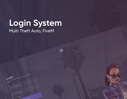 Login System - MTA, FiveM, RageMP, GTA V