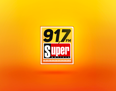 Marca e identidade visual Rádio Super Notícia 91,7 FM