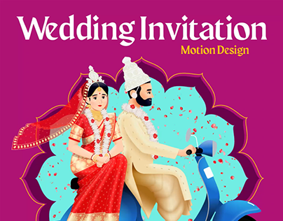 Wedding Invitation - Motion, Character & Prop Design