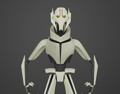 General Grievous - Character modeling first try