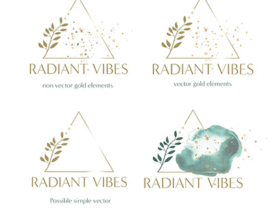 Radiant Vibes Logo