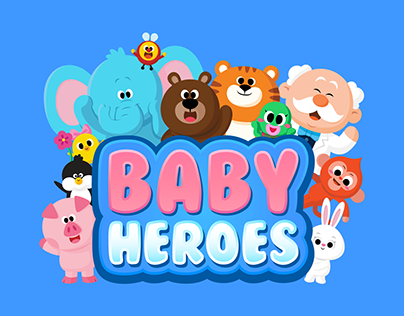 Baby Heroes Character Branding