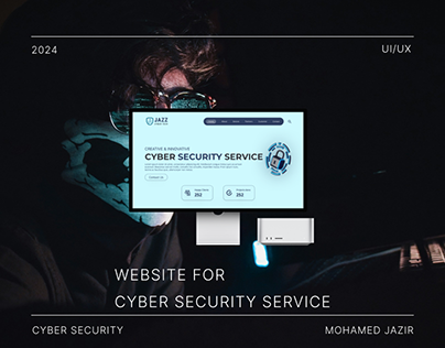 Project thumbnail - Cyber Security website