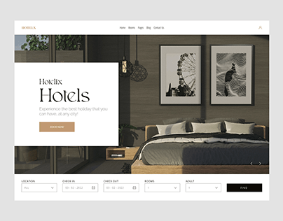 HOTELIX - Luxurious Hotel Booking Platform