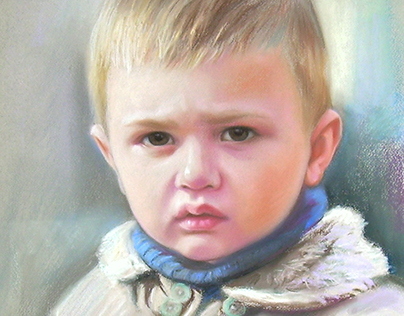 Portrait of a little boy. Портрет на заказ