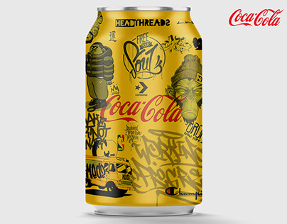 Coca Cola can package design