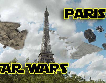 Star Wars Ships in Paris.