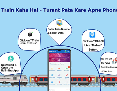 Aapki Train Kaha Hai - Turant Pata Kare Apne Phone Mein
