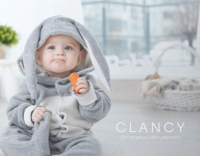 Baby Brand Identity Design - CLANCY