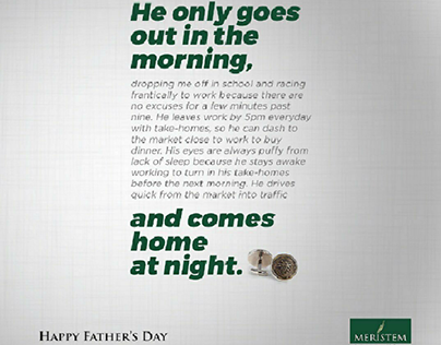 Fathers' Day, Meristem Nigeria.
