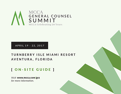 MCCA: General Counsel Summit Event