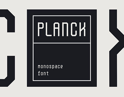 Planck - Free font