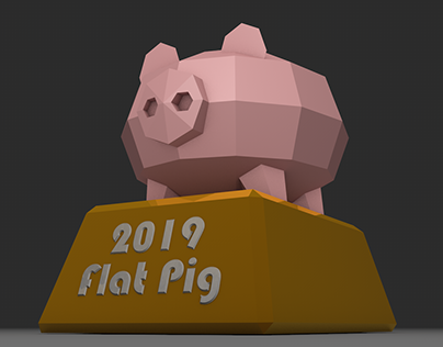 Flat Pig Poly