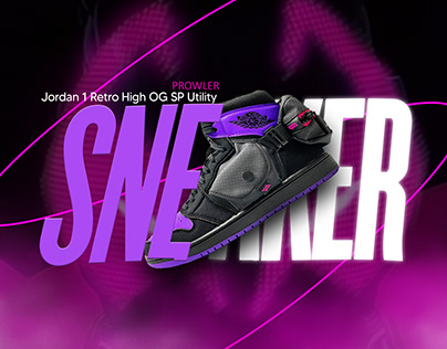 Prowler Edition Jordon Sneaker Poster