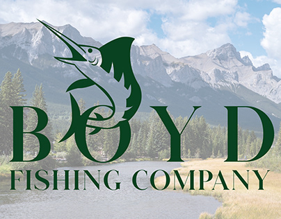 Boyd Fishing Company Logo Design