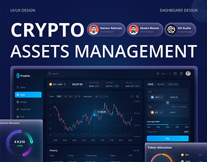 Crypto Assets Management - Dashboard Design
