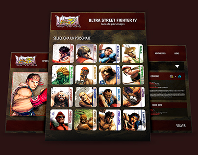 Companion App / App Compañera – Ultra Street Fighter IV