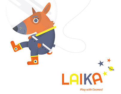 Laika. Play with Cosmos! Applied Illustration.