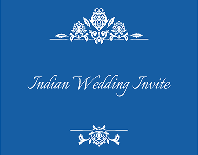 Indian Wedding Invite