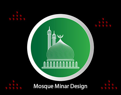 Mosque Minar Logo Design