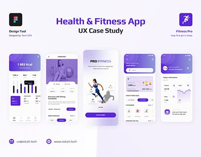 Fitness App UI/UX Case Study