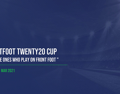 Frontfoot Cup Sponsorship Deck presentation