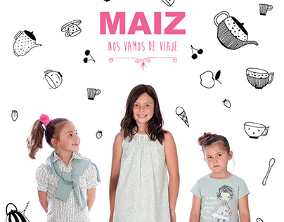 Catálogo Maiz. Diseño e ilustración.