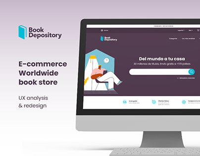 Book Depository - UX analysis and redesign proposal