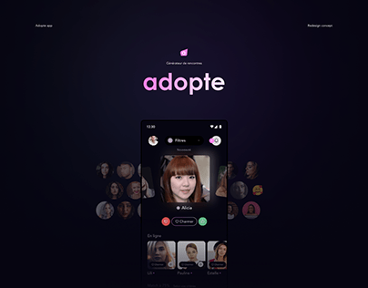 Adopte redesign concept