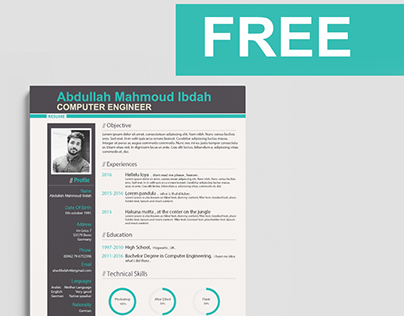 Free Resume Template Download | Clean