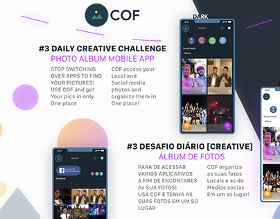 COF -Photo album mobile App [Daily Creative Challenge]