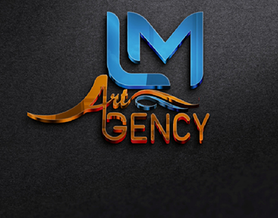 LM ARTGENCY Logo typographique