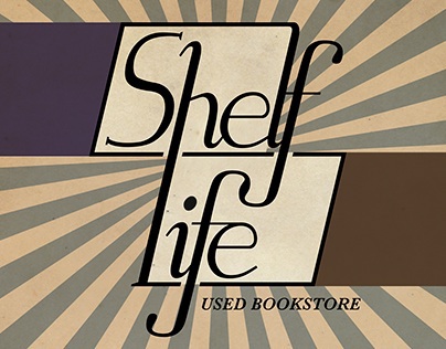 Shelf Life - bookstore branding