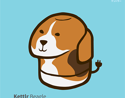 Kettlr Beagle dog