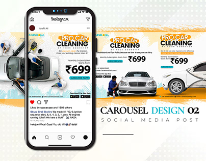 Carousel Design 02 | Social Media | Marketing