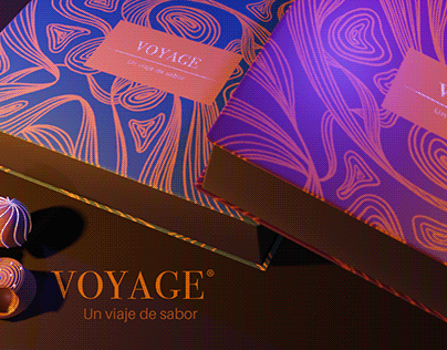 Voyage- Diseño de packaging para bombones