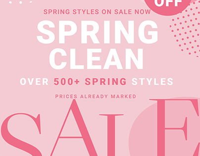 Sale Ad Designs for website and social media usage