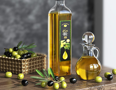 olive oil product visualization