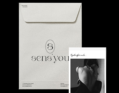 Логотип для бренда женского белья "Sens'you"