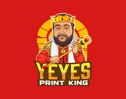 Yeyes Print King Logo