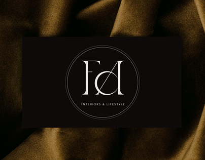 Lettermark Logo for Interior Stylist FAD